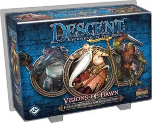 Descent: Journeys in the Dark (Second Edition) – Visions of Dawn board game cover