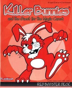 Killer Bunnies and the Quest for the Magic Carrot: RED Booster board game cover