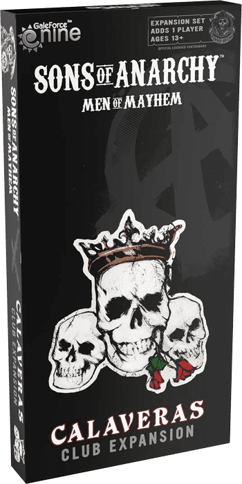 Sons of Anarchy: Men of Mayhem – Calaveras Club Expansion board game cover