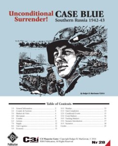 Unconditional Surrender! Case Blue board game cover