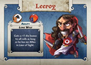 Arcadia Quest: Leeroy board game cover