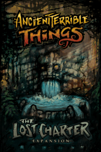 Ancient Terrible Things: The Lost Charter board game cover