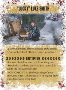 Dead of Winter: Lucky Luke Smith board game cover
