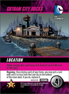 DC Deck-Building Game: Gotham City Docks Promo board game cover