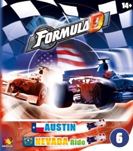 Formula D: Circuits 6 – Austin & Nevada Ride board game cover