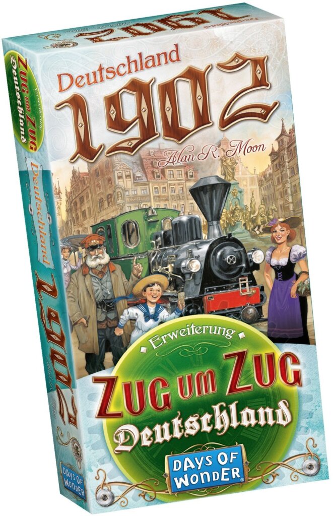 Zug um Zug: Deutschland – Deutschland 1902 board game cover