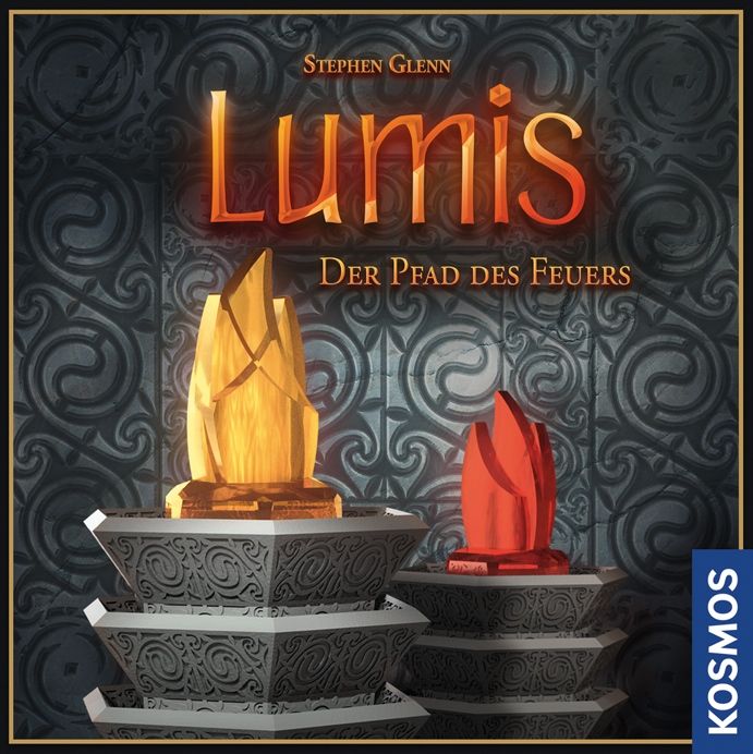 Lumis: Der Pfad des Feuers board game cover