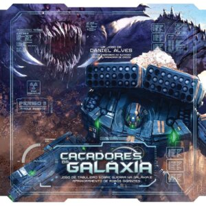Caçadores da Galáxia board game cover