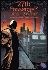 27th Passenger: A Hunt on Rails board game cover
