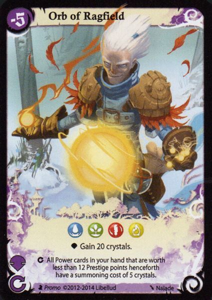 Seasons: Orb of Ragfield board game cover