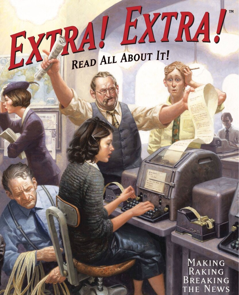 Extra! Extra! board game cover