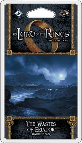 The Lord of the Rings: The Card Game – The Wastes of Eriador board game cover