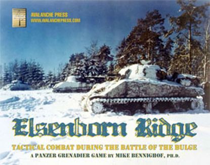Elsenborn Ridge: Tactical Combat During the Battle of the Bulge – A Panzer Grenadier Game board game cover