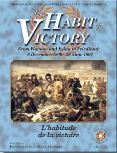 The Habit of Victory: From Warsaw to Eylau to Friedland, 1806-7 board game cover