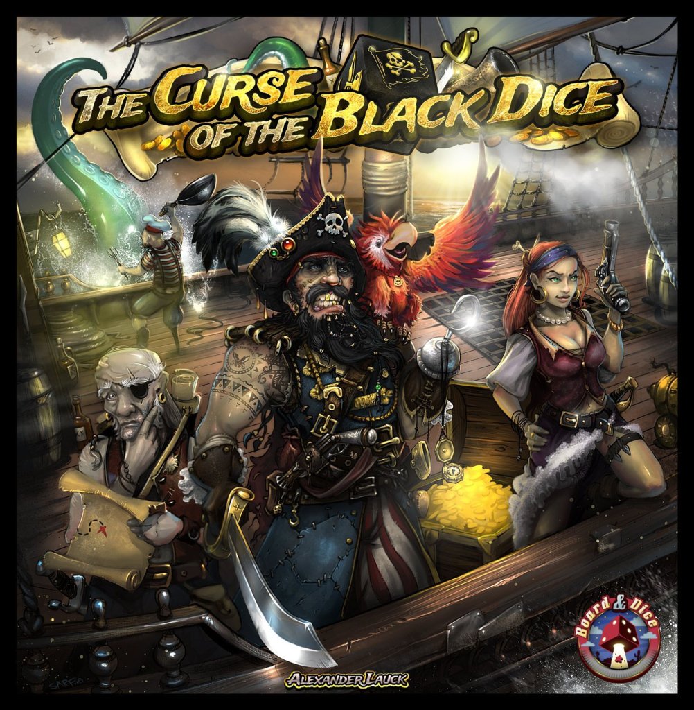 The Curse of the Black Dice board game cover