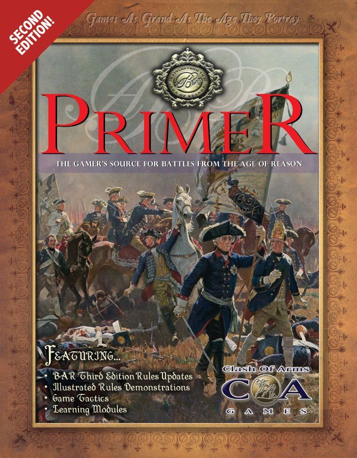 Primer: The Gamer’s Source for Battles from the Age of Reason board game cover