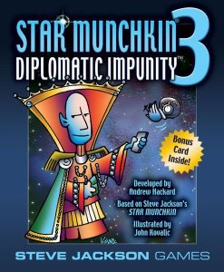 Star Munchkin 3: Diplomatic Impunity board game cover