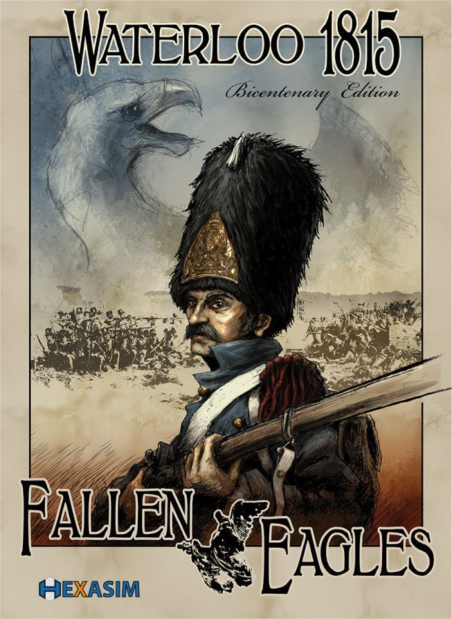 Waterloo 1815: Fallen Eagles board game cover