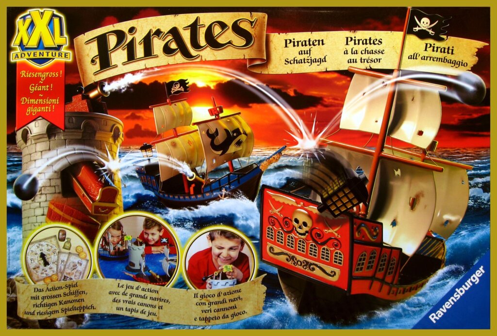 Pirates on the High Seas board game cover
