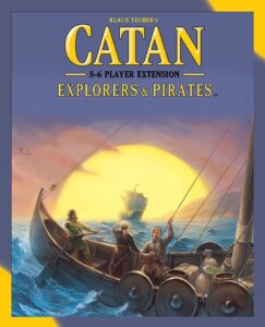 Catan: Explorers & Pirates – 5-6 Player Extension board game cover