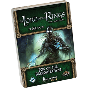 The Lord of the Rings: The Card Game – Fog on the Barrow-downs board game cover