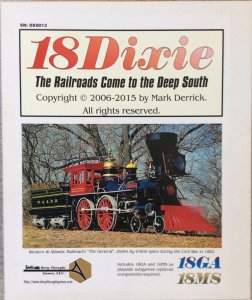 18Dixie with 18MS and 18GA board game cover