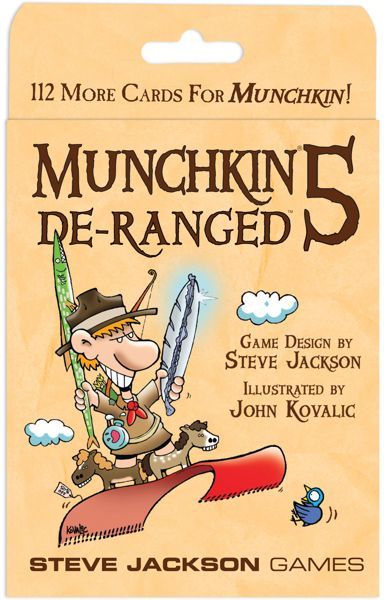 Munchkin 5: De-Ranged board game cover