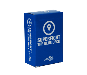 Superfight: The Blue Deck board game cover