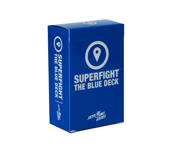 Superfight: The Blue Deck board game cover