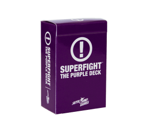 Superfight: The Purple Deck board game cover
