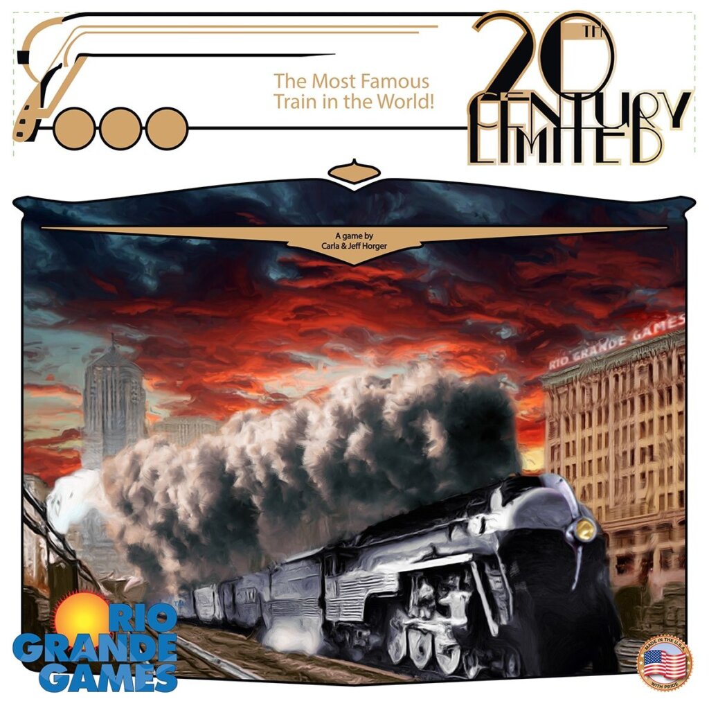 20th Century Limited board game cover