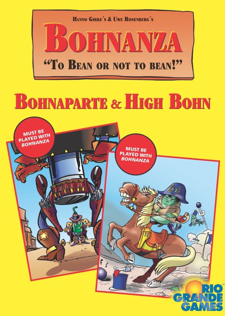 Bohnanza: Bohnaparte & High Bohn board game cover
