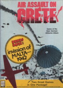 Air Assault on Crete / Invasion of Malta: 1942 board game cover