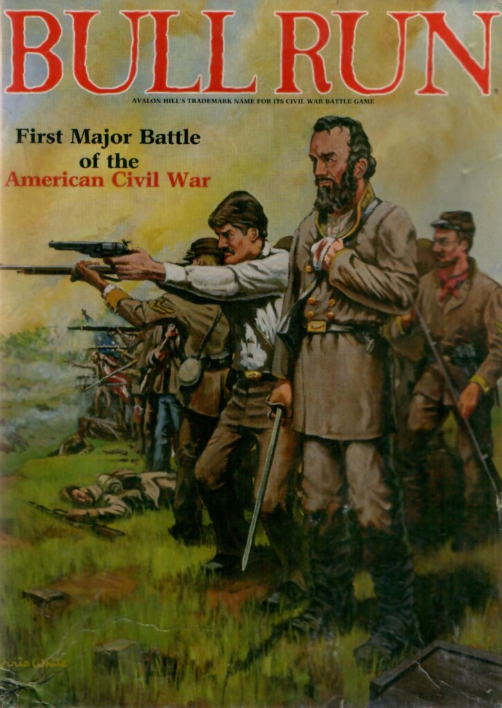 Bull Run: The First Major Battle of the American Civil War board game cover