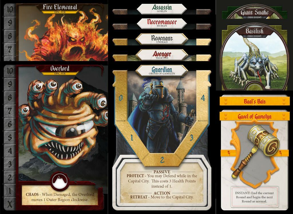 Tiny Epic Defenders: Kickstarter Mini-Expansion board game cover