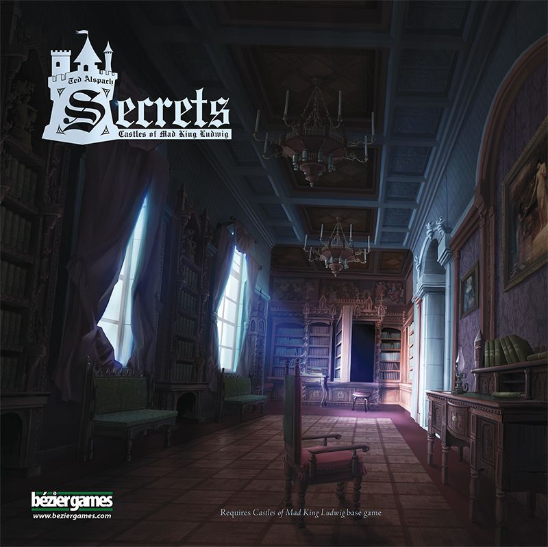Castles of Mad King Ludwig: Secrets board game cover