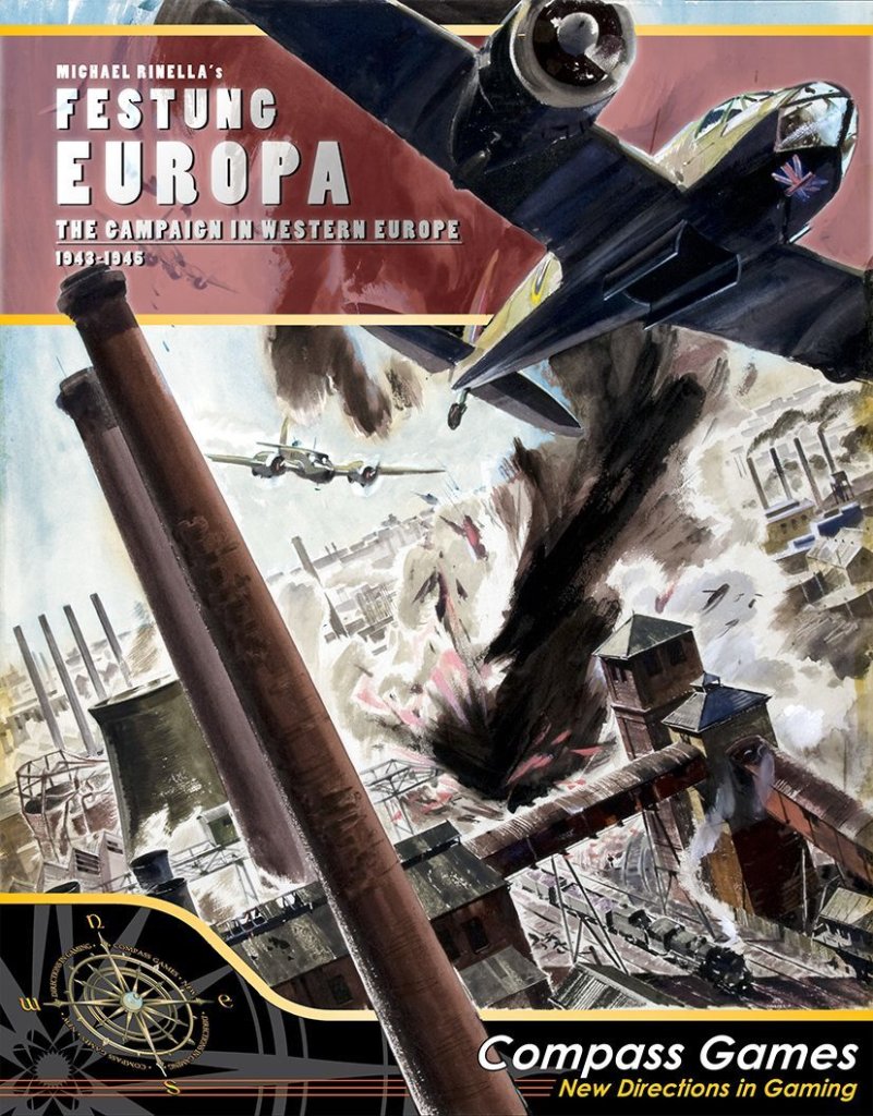 Festung Europa: The Campaign for Western Europe, 1943-1945 board game cover