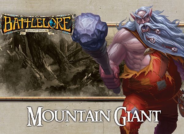 BattleLore: Second Edition – Mountain Giant Reinforcement Pack board game cover