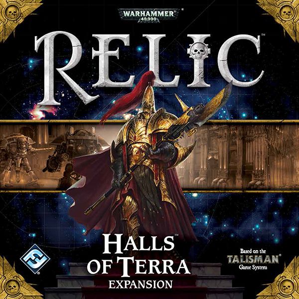 Relic: Halls of Terra board game cover