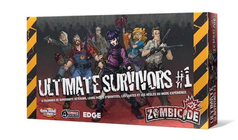 Zombicide: Ultimate Survivors #1 board game cover