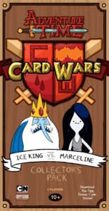 Adventure Time Card Wars: Ice King vs. Marceline board game cover