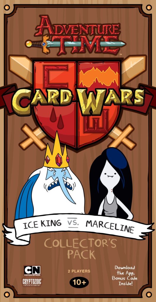 Adventure Time Card Wars: Ice King vs. Marceline board game cover