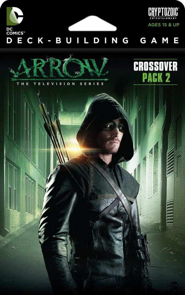 DC Deck-Building Game: Crossover Pack 2 – Arrow board game cover