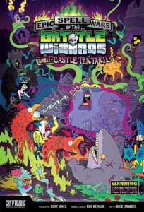 Epic Spell Wars of the Battle Wizards: Rumble at Castle Tentakill board game cover