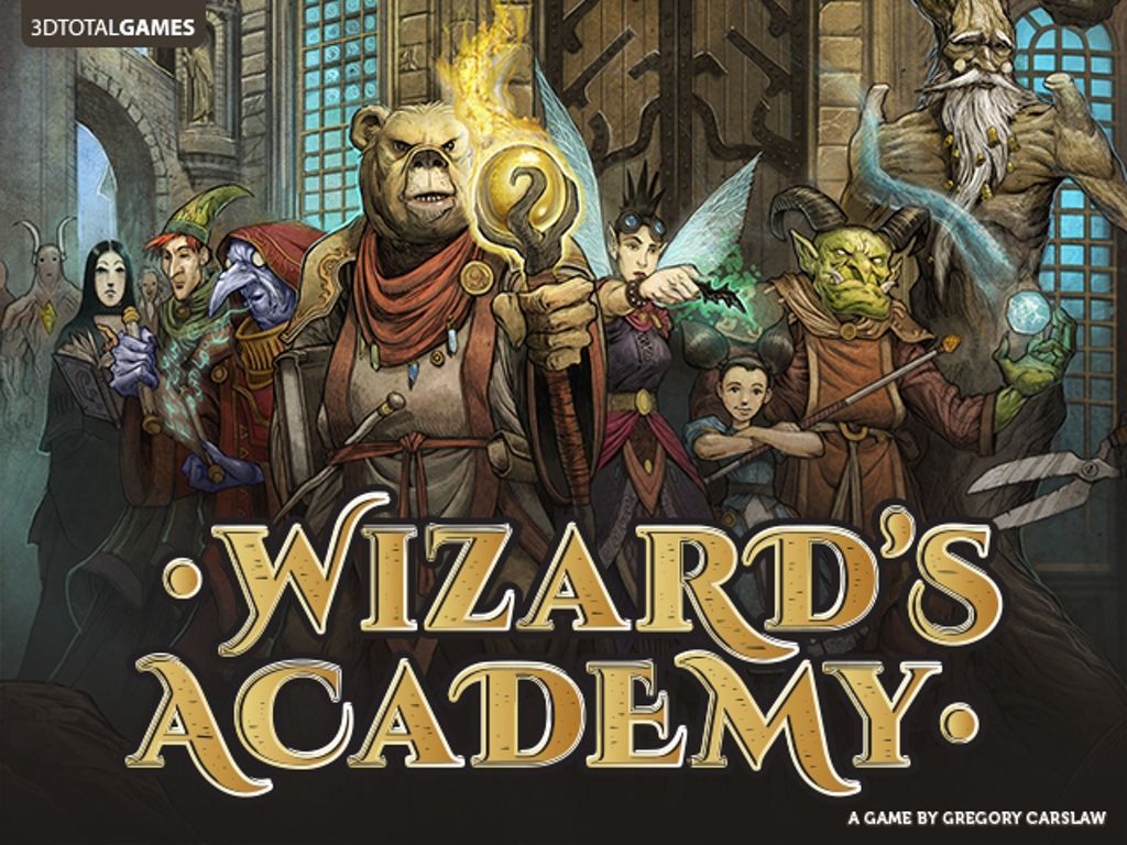 Wizard’s Academy board game cover