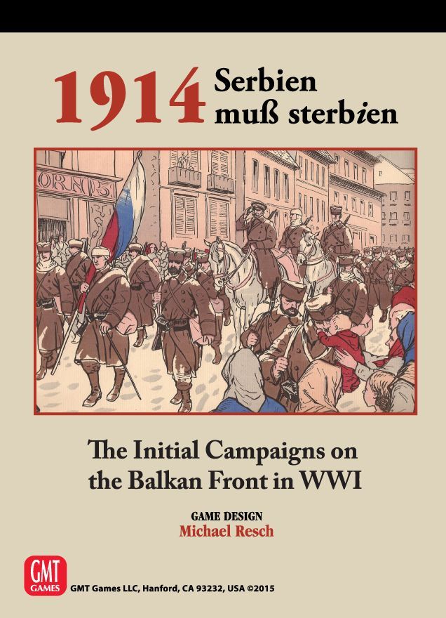 1914: Serbien Muss Sterbien board game cover