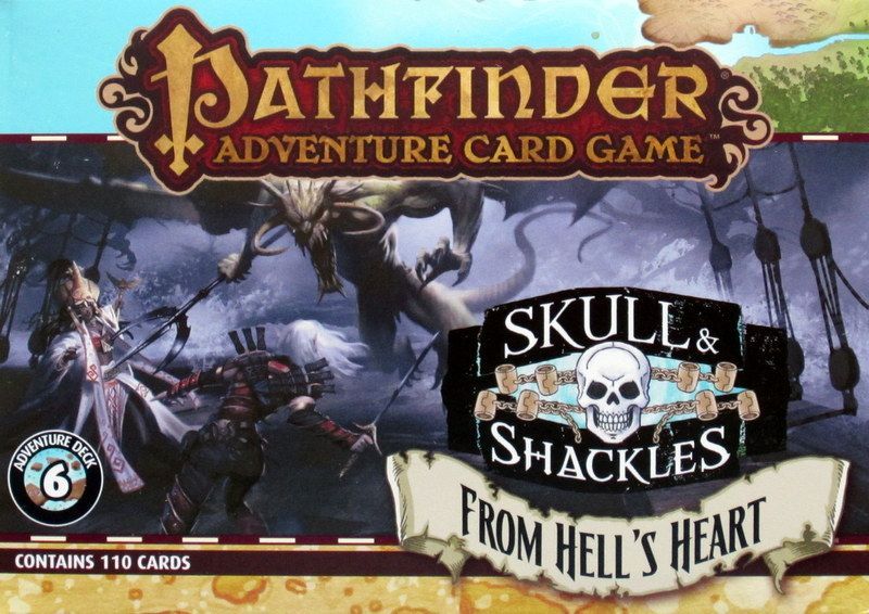 Pathfinder Adventure Card Game: Skull & Shackles Adventure Deck 6 – From Hell’s Heart board game cover