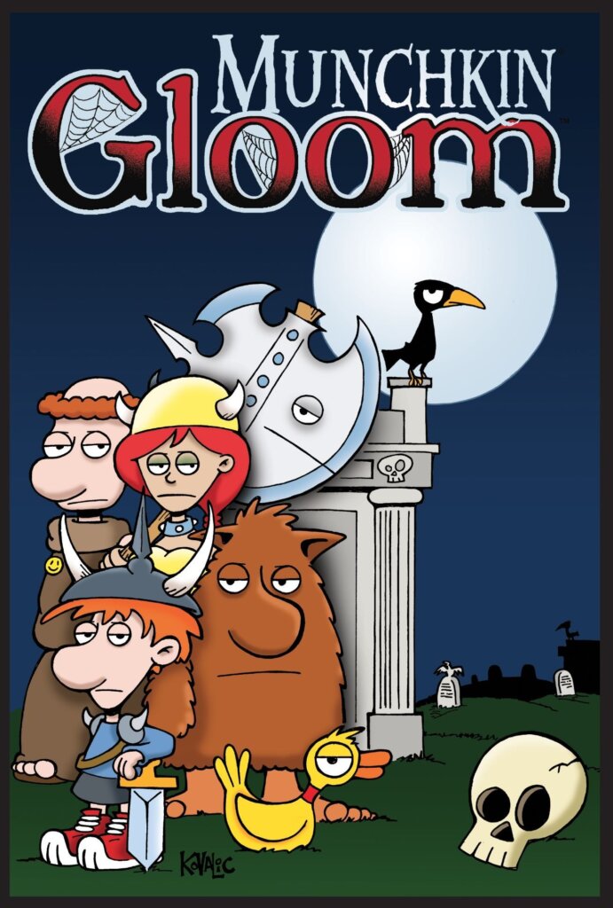 Munchkin Gloom board game cover