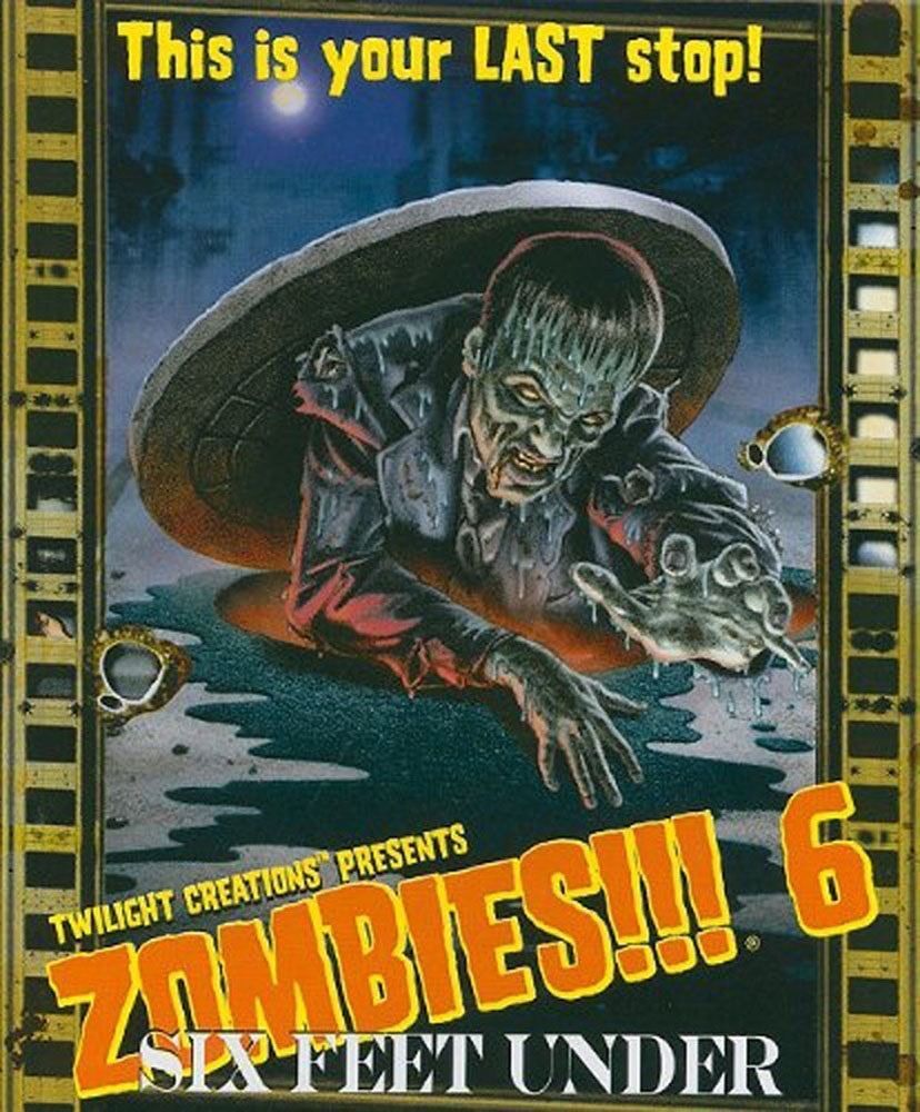 Zombies!!! 6: Six Feet Under board game cover