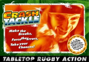 Crash Tackle Rugby Board Game board game cover